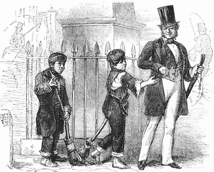 Crossing-sweepers in Victorian London